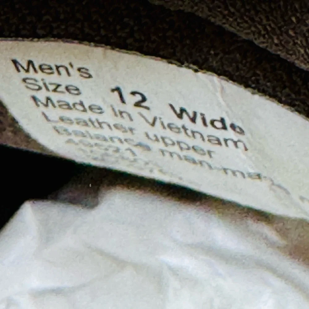 Duluth Trading Wild Boar Leather Mocs Shoes Men's 12 Wide Brown Slip Resistant